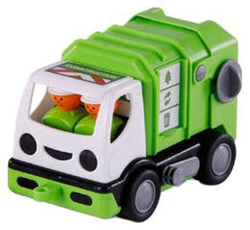 Cavallino Mein erster Müllwagen, grün, 19 cm