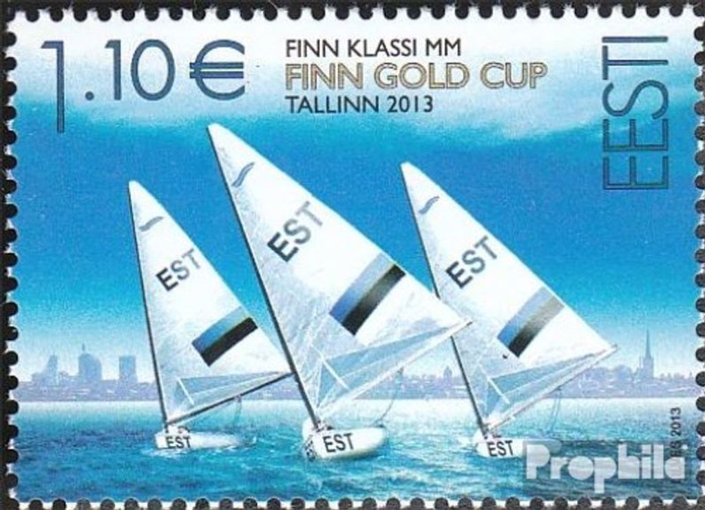 Briefmarken Estland 2013 Mi 770 (kompl.Ausg.) postfrisch Segeln