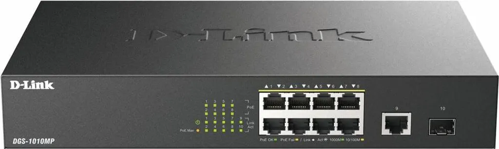 Câble D-Link DGS-1010MP/E pour alimenter vos caméras de surveillance