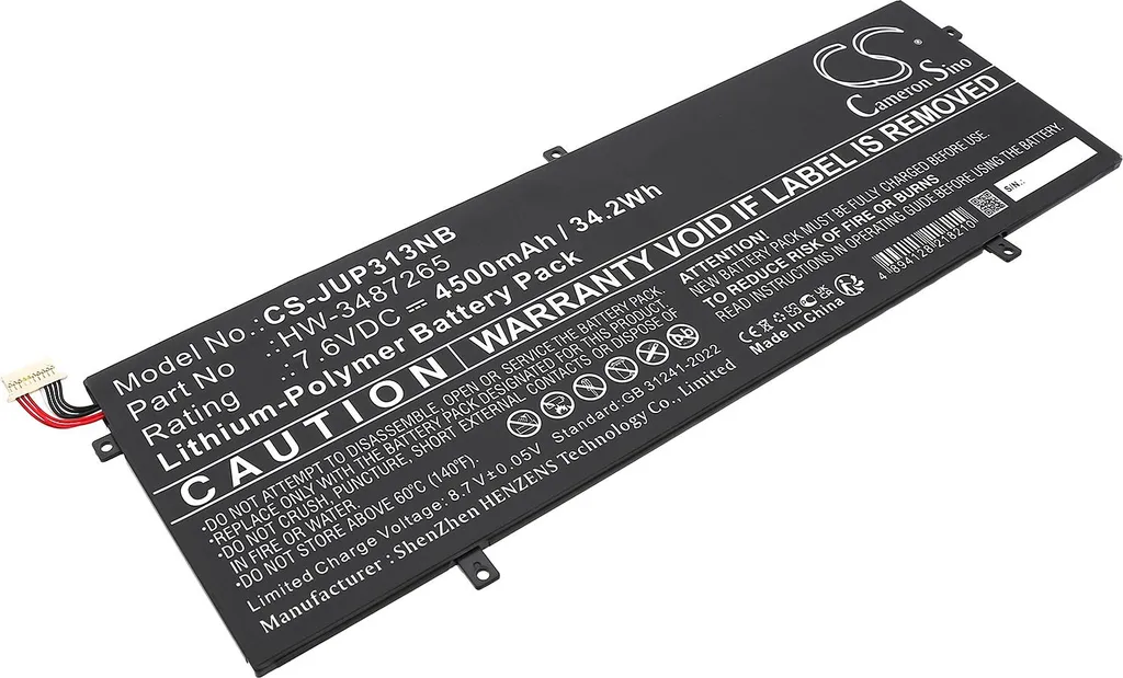 Batterie PC Portable Jumper EZbook 3 Pro 13.3 pour Retrouver l'Autonomie