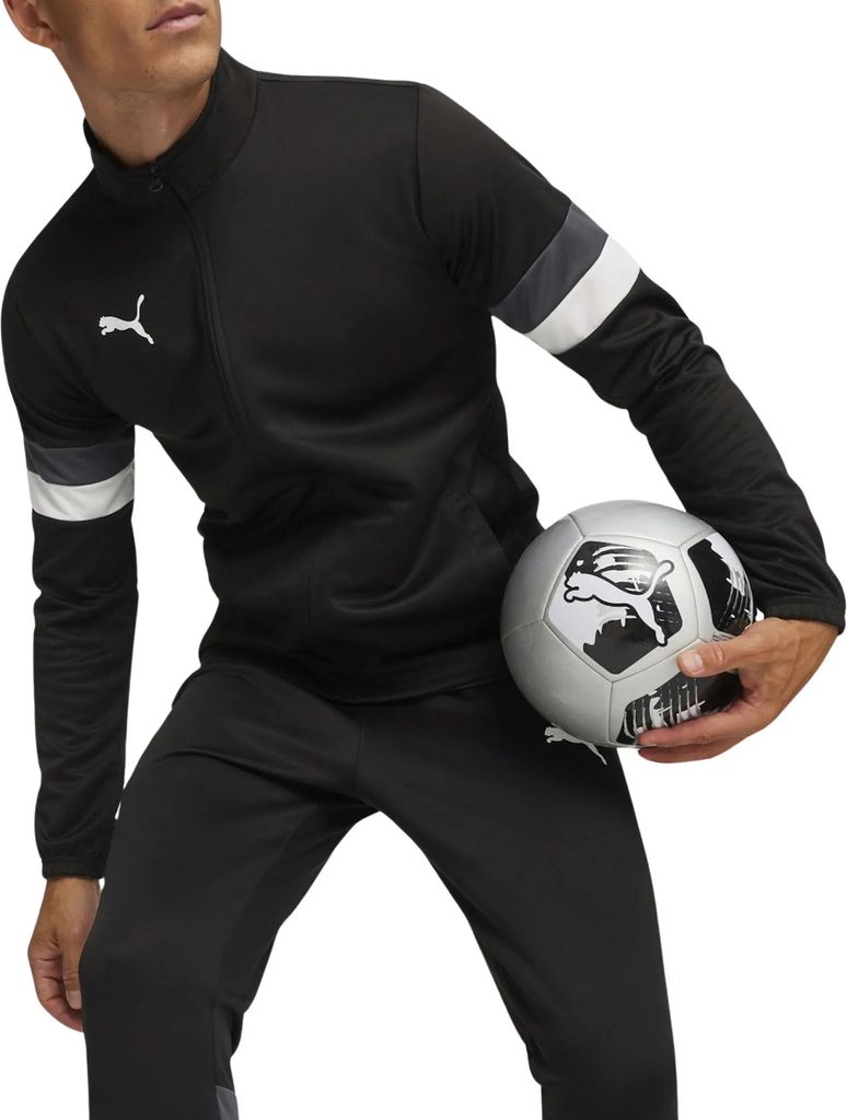 Puma teamRISE Trainingsanzug Herren schwarz weiß Gr XL Produktbild 