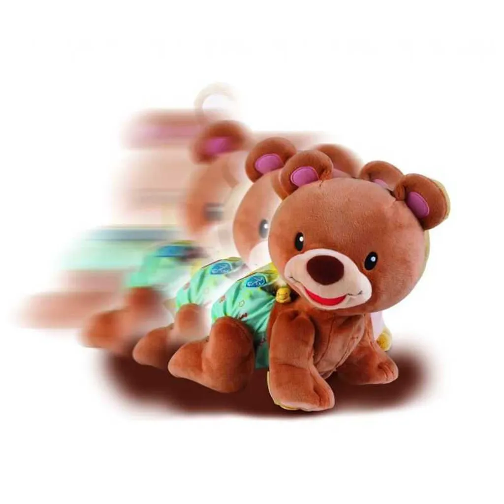 Ourson rampant musical VTech pour l'éveil de bébé - Peluche interactive