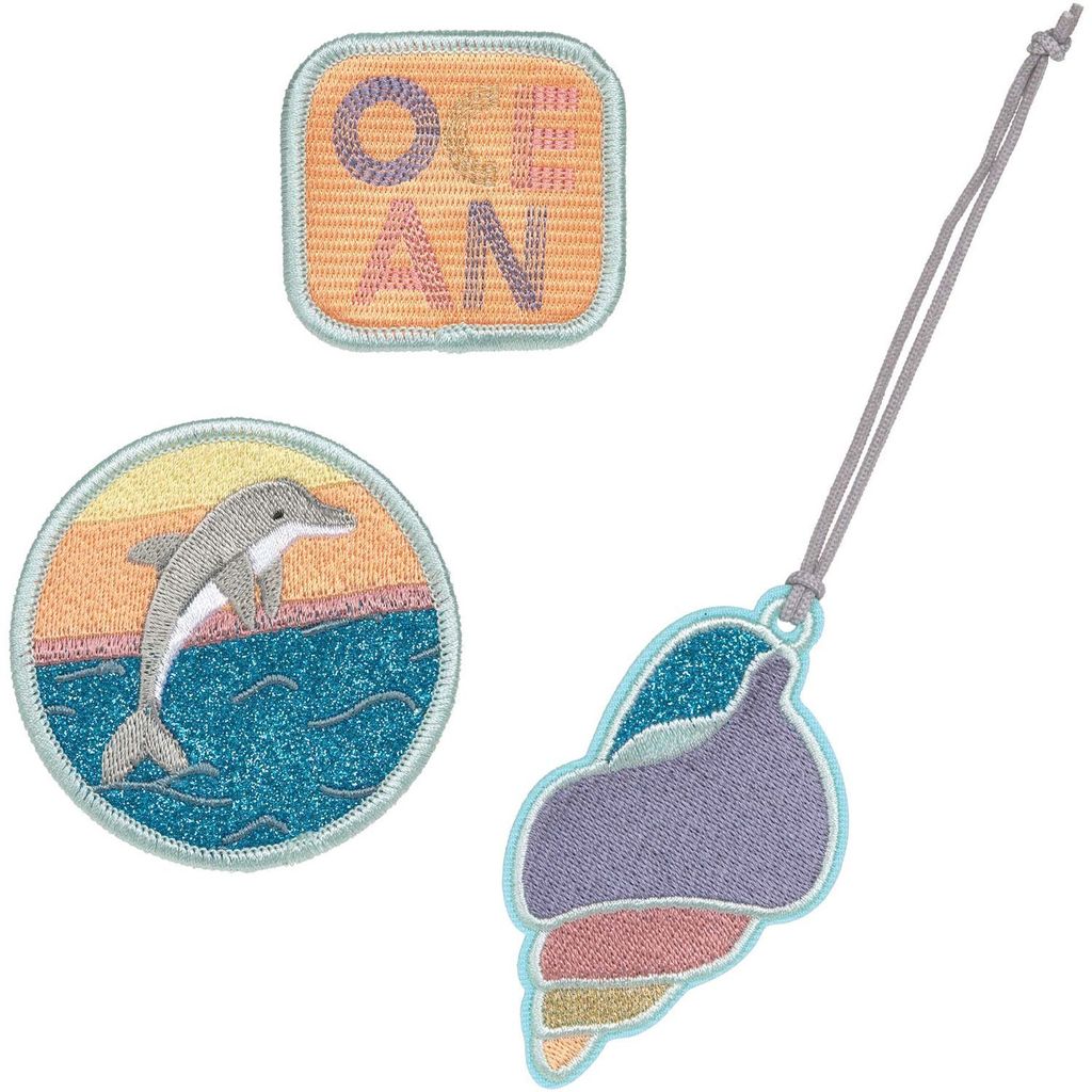 Lässig Anhänger & Patches - Schul Set Unique, Dolphin Produktbild 