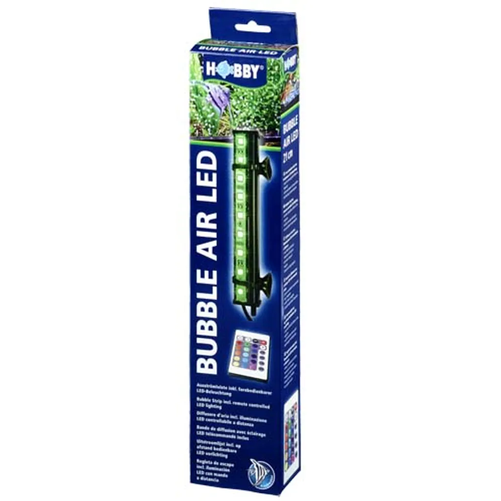 Hobby Bubble Air LED 44 cm : Solution Éclairage et Oxygène pour Aquarium