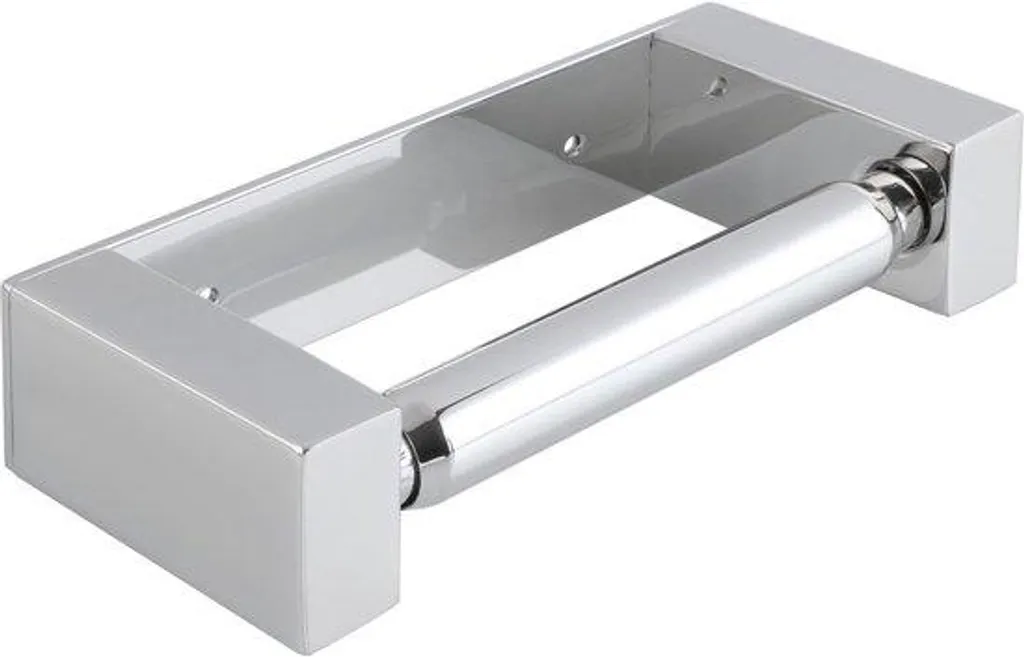 Porte-rouleau de toilette pour salle de bains familiale fixation solide