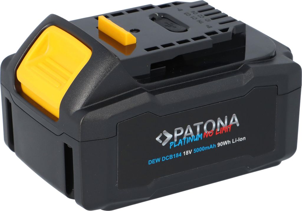 18V Akku DCB184 5000mAh für Dewalt XR-Serie mit USB-C PD65W