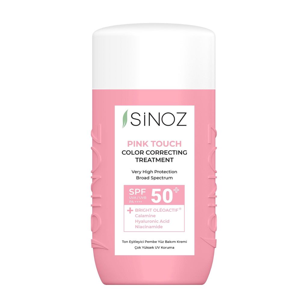 Sinoz Pink Touch LSF 50+ PA++++, 50 ml – Color Correcting Produktbild 