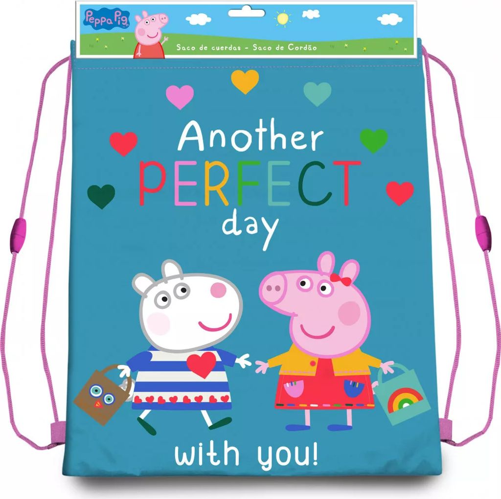 Peppa Wutz Sporttasche Turnbeutel 40 cm Produktbild 