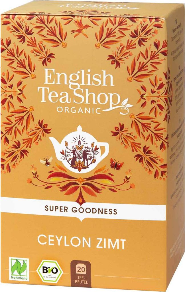 ETS - Ceylon Zimt, Naturland, BIO, 20 Teebeutel Produktbild 1