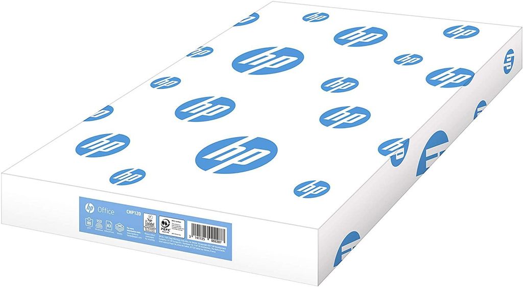 HP Office-Papier - 500 Blatt/A3/297 x 420 mm, Universal, A3 Produktbild 