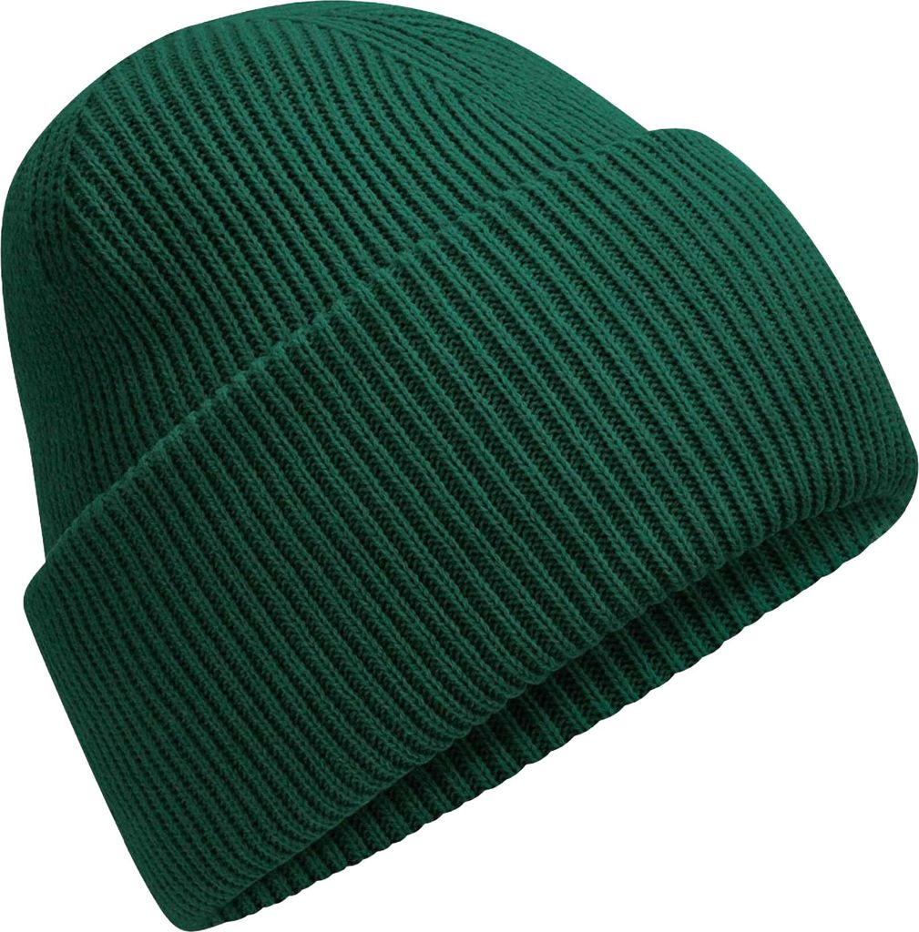 Beechfield - "Classic Deep" Mütze für Herren/Damen Uni, Mit Bündchen BC7029 (Einheitsgröße) (Flaschengrün)