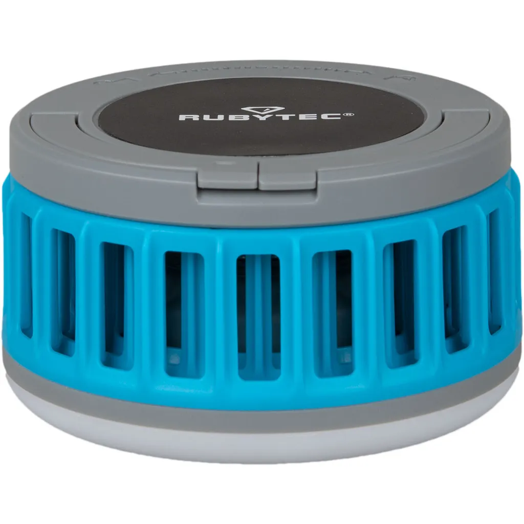Lanterne USB Pliable Rubytec Buzz avec Piège à Moustiques Intégré Bleu 2-en-1