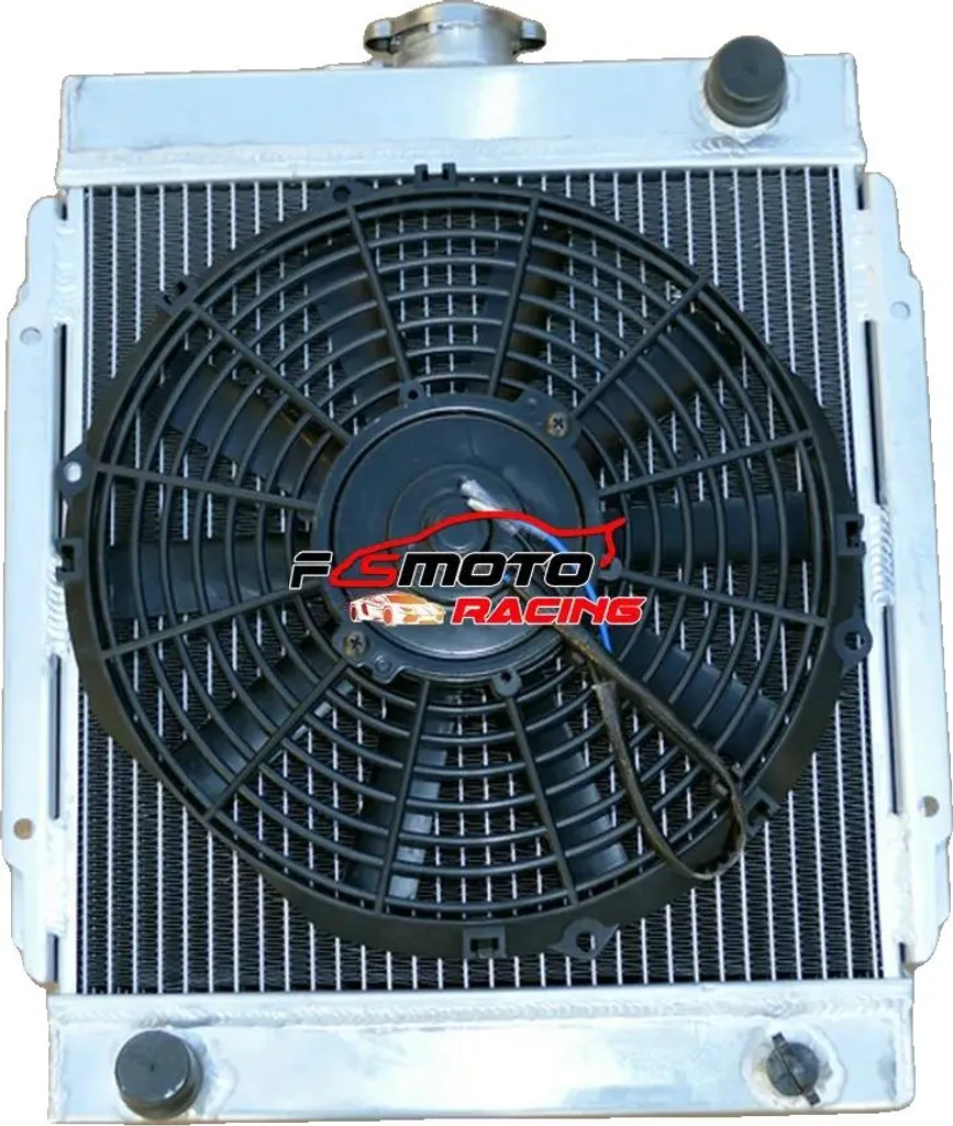 Radiateur de Refroidissement Moteur en Alu pour Datsun 1200 B110 70-76