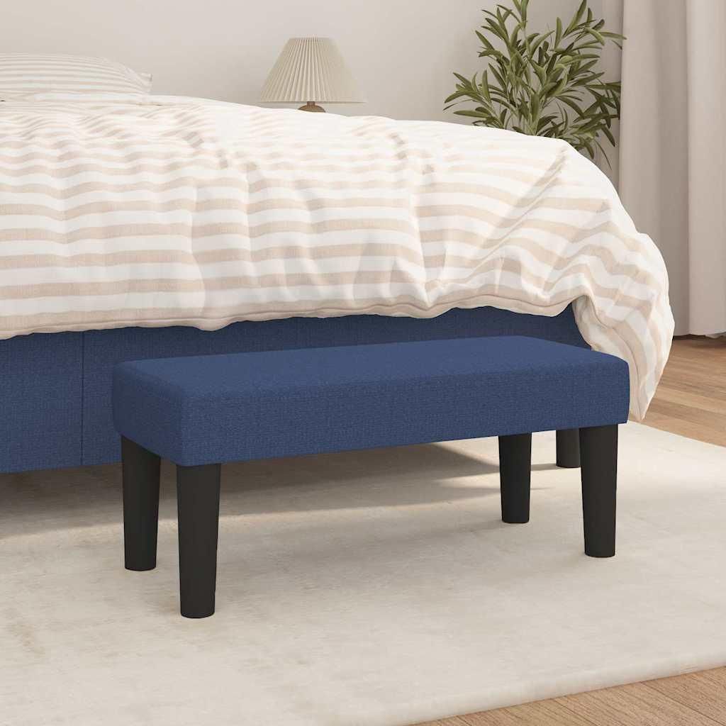 "2026 Promotion" Sitzbank für Garten, Holzbank Blau 70x30x30 cm Stoff - Gartenbänke CC20857