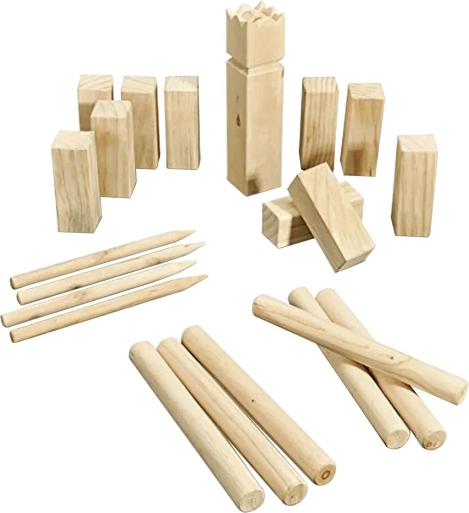HI Holzspielzeug "Kubb" Spiel aus Holz 66145