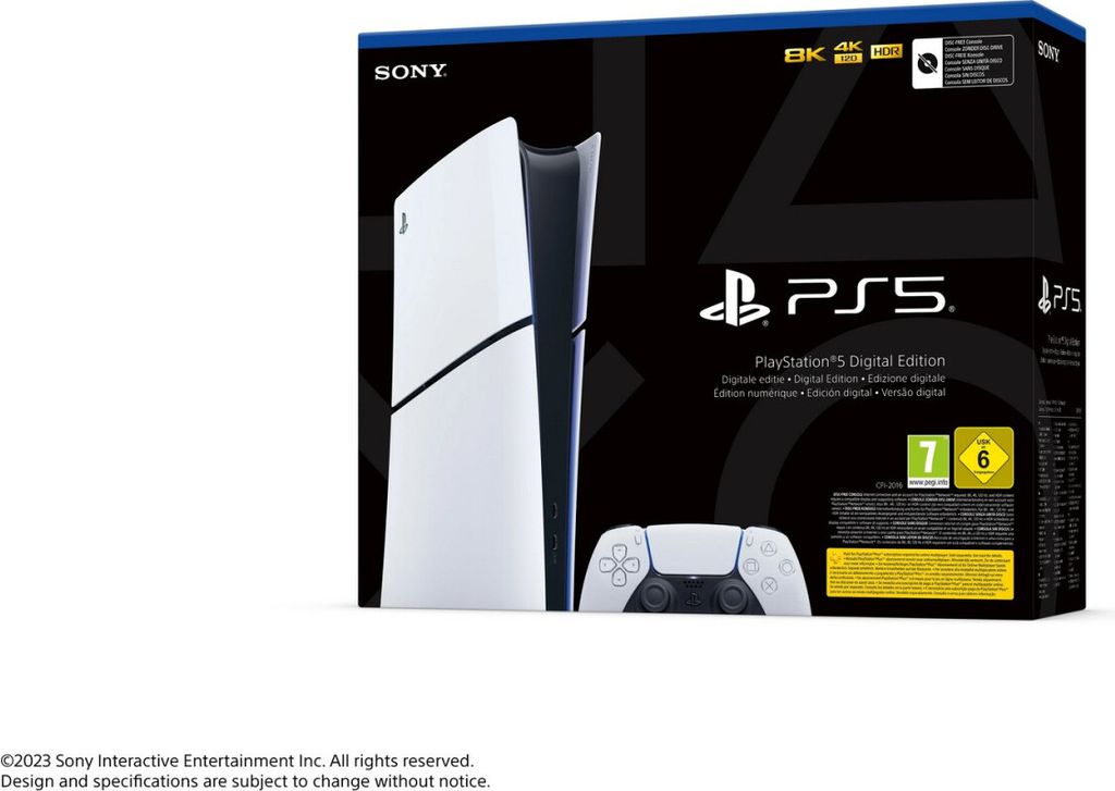 Sony Playstation 5 Slim Digital Edition Produktbild 20