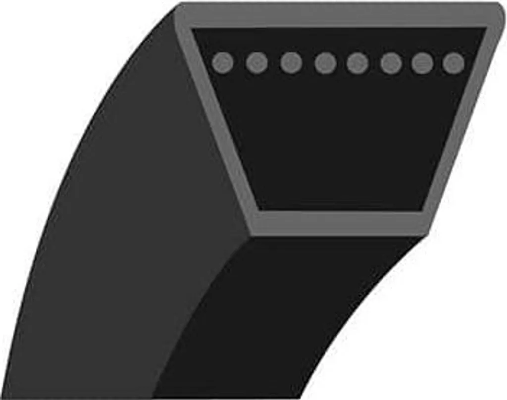 Courroie trapézoïdale lisse 5/8'' MTD 954-0364 754-0364 renforcée