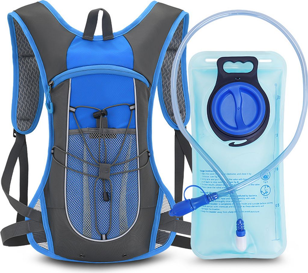 Grafner® Trinkrucksack Trinkblase wasserdicht 420D Nylon Produktbild 