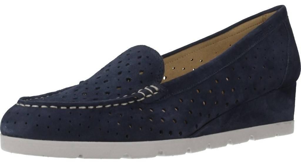 Schuhe MILLY 6 aus Ziegenleder, Blau