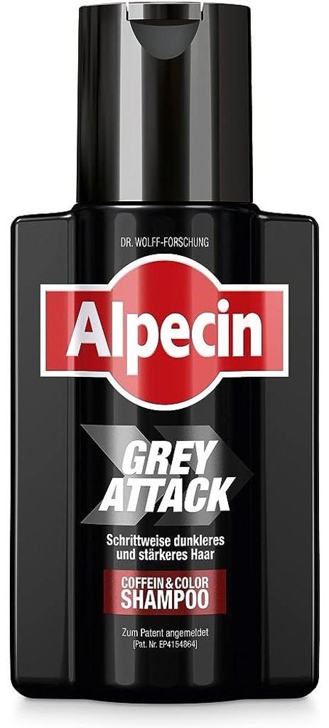 Alpecin Grey Attack Coffein & Color Shampoo (200ml flakon) Obrázek produktu 