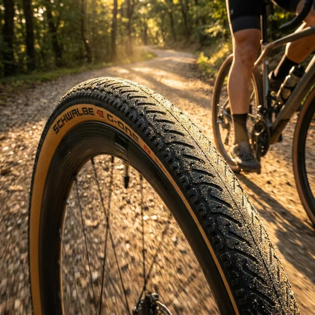 Pneu Vélo Gravel Schwalbe G-One R Idéal pour Chemins et Longue Distance