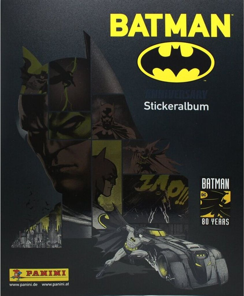 BATMAN - 80 Jahre Hybrid - Sammelsticker - 1 Album