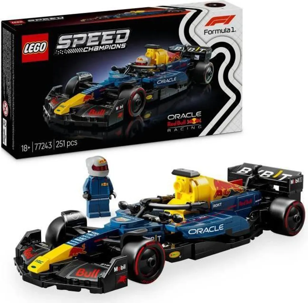 LEGO Speed Champions 77243 Oracle Red Bull Racing RB20 F1 Modellino