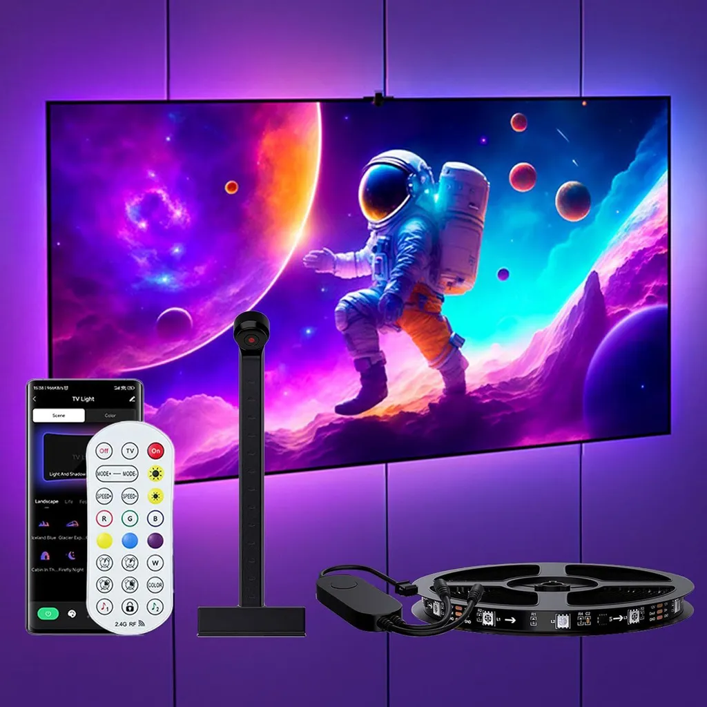 INF Rétro-éclairage LED Immersif avec Pilote de Synchronisation USB-TV