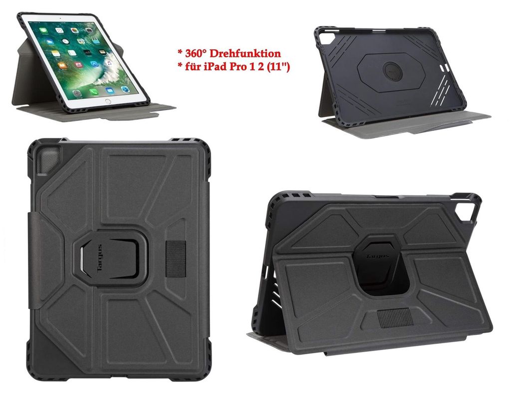 11'' iPad Pro 1 2 2018 2020 Drehbar 360° Schutzhülle Cover Case Tasche T-28