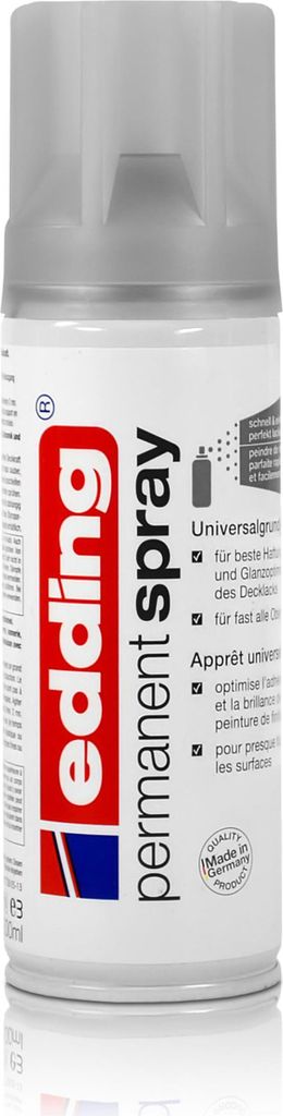 edding Permanent Spray Universalgrundierung grau 200 ml