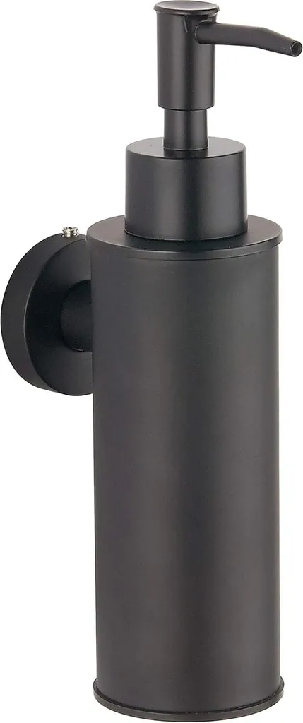 Distributeur de savon mural en acier inoxydable 304 noir mat - 1 pièce