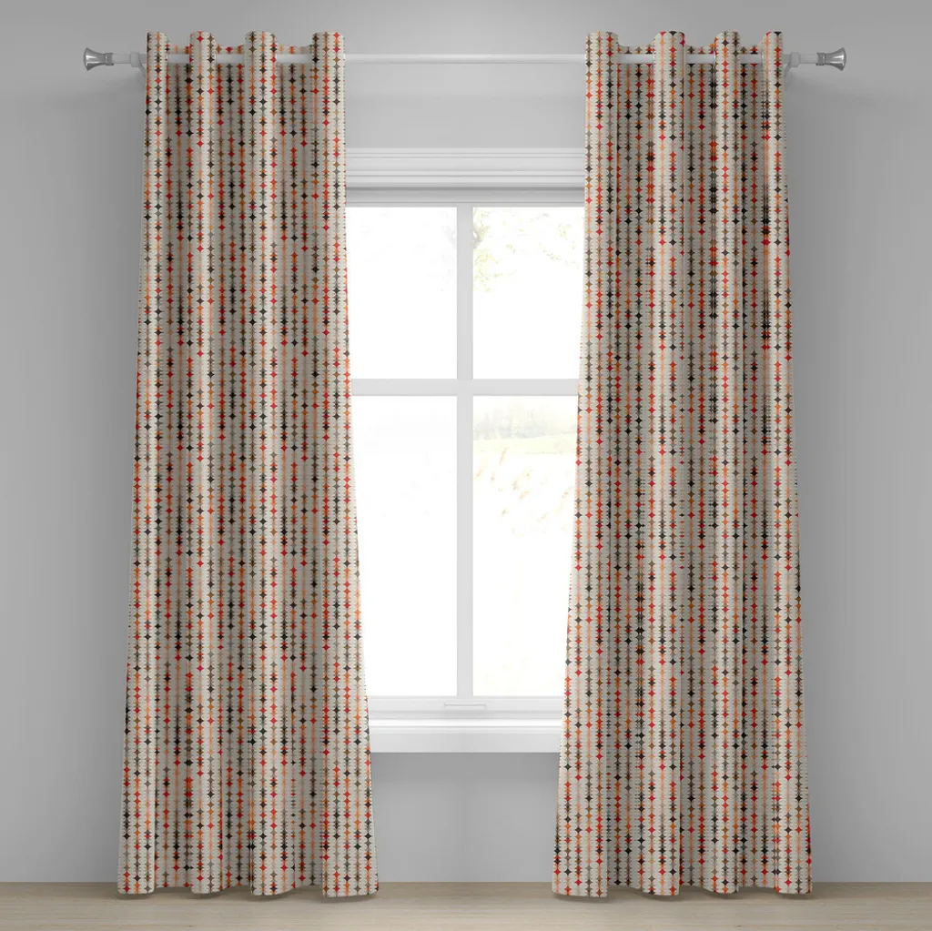Tenda Mosaico Brillante ABAKUHAUS 280x175 Arancio - Lusso Accessibile