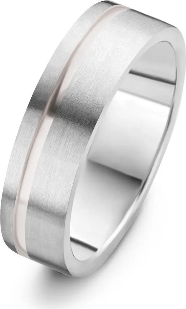Bague Titane Femme Danish Design IJ135R1-67 Barrettes Anti-Rayures