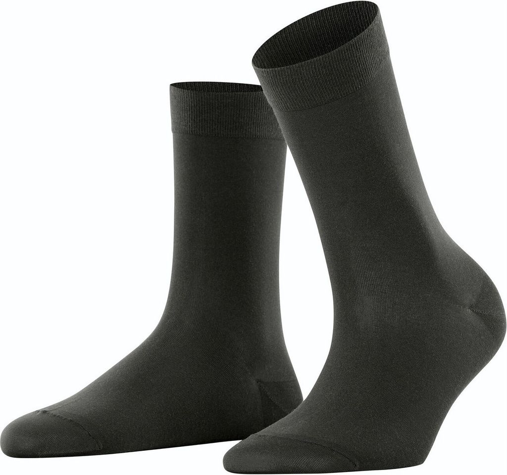FALKE Baumwolle Touch Socken Damen anthracite 35-38