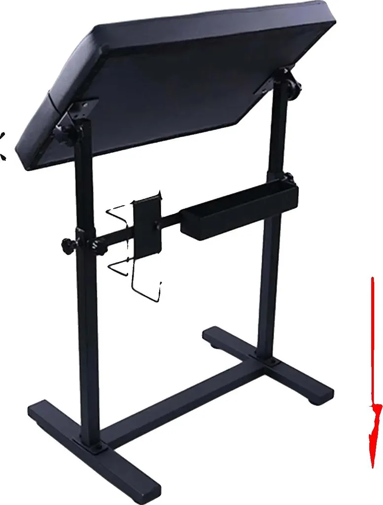 Support de Tatouage Anti-Vibration, Réglable pour Éviter le Mal de Dos