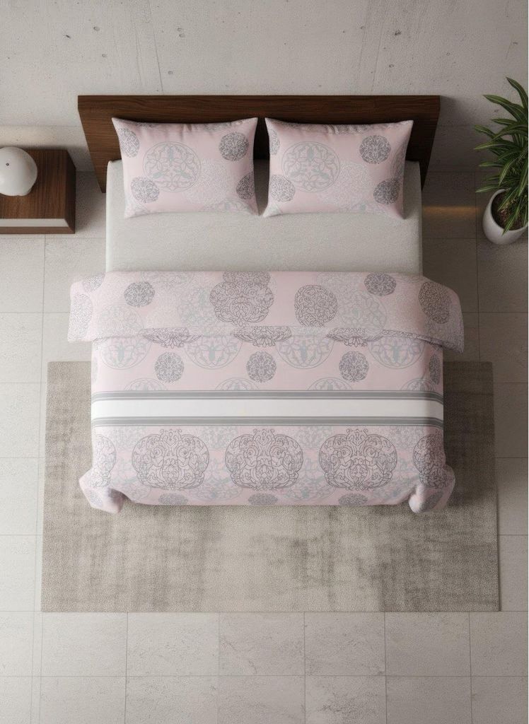 FIORI DI SETA Satin-Bettwäsche-Set, 200 x 220 cm