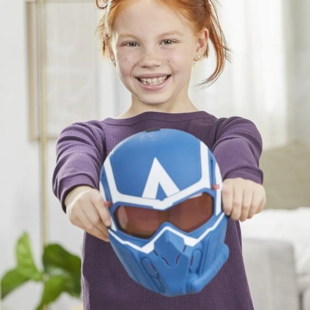 Masque Captain America Confortable pour Enfant Brave New World Marvel 5 Ans