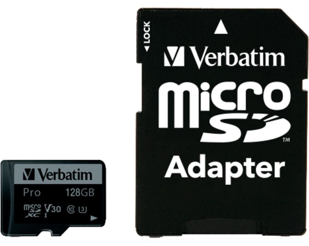Verbatim microSDXC Pro      64GB Class 10 UHS-I incl Produktbild 
