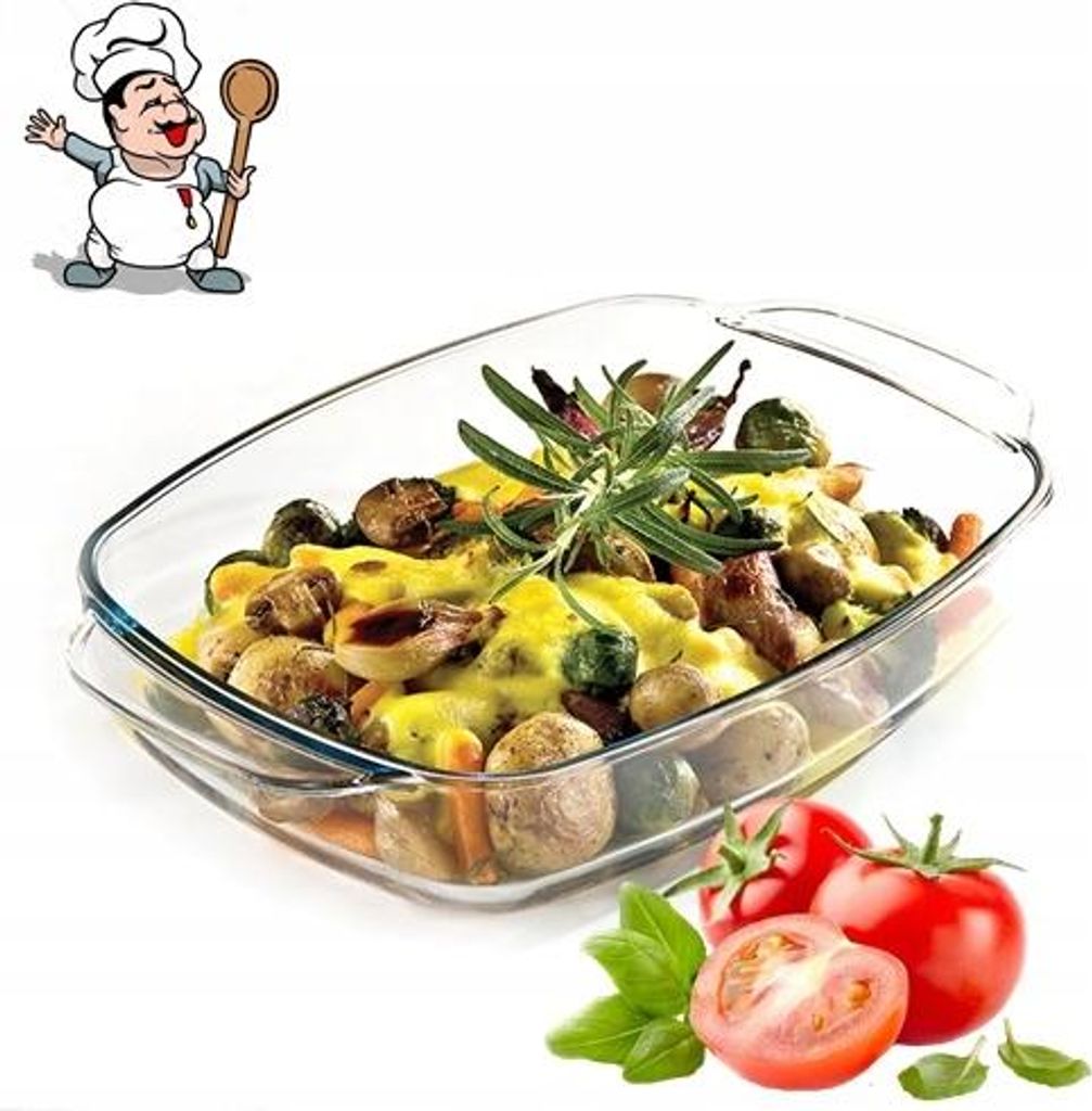Ofenfeste Form 1,4L Lasagne Zum Backen Polnisches Produkt Produktbild 