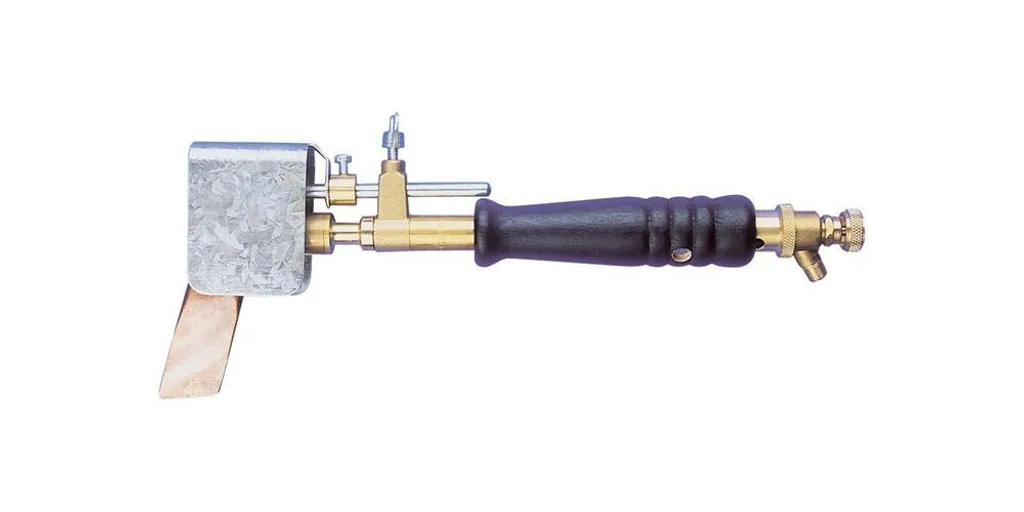 Saldatore morbido G 3/8 pollici LH con accessori e pezzo di rame KAYSER