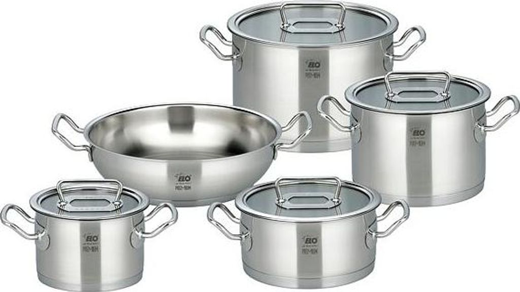 ELO Gourmet Plus Sada Hrncov 5 Ks Nerezové 40995 Obrázok produktu 