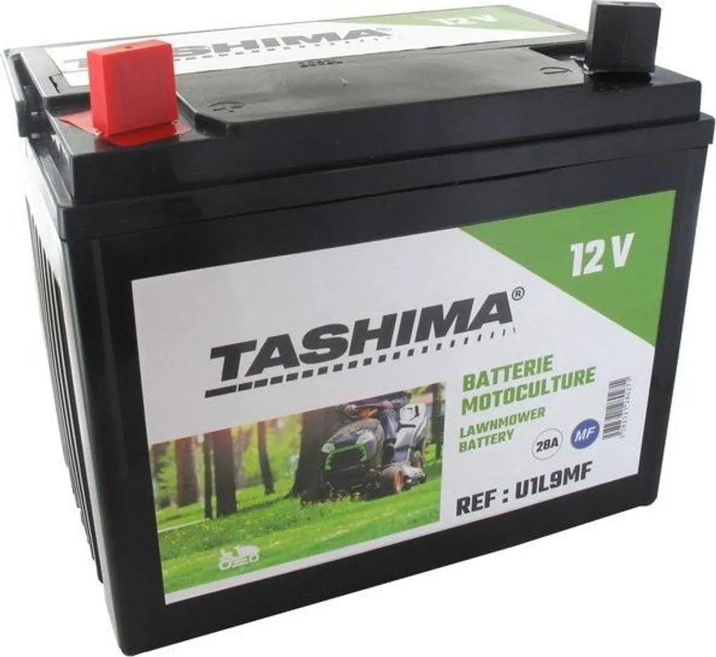 Batterie de démarrage 12V 28Ah Gel F1 étanche pour autoportée et quad