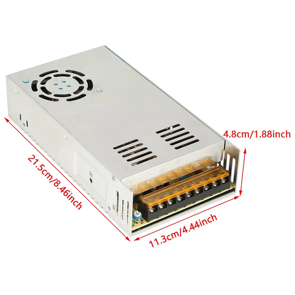 Alimentatore 48V DC Switching per Motori Stepper e CNC - Alta Qualità - 4