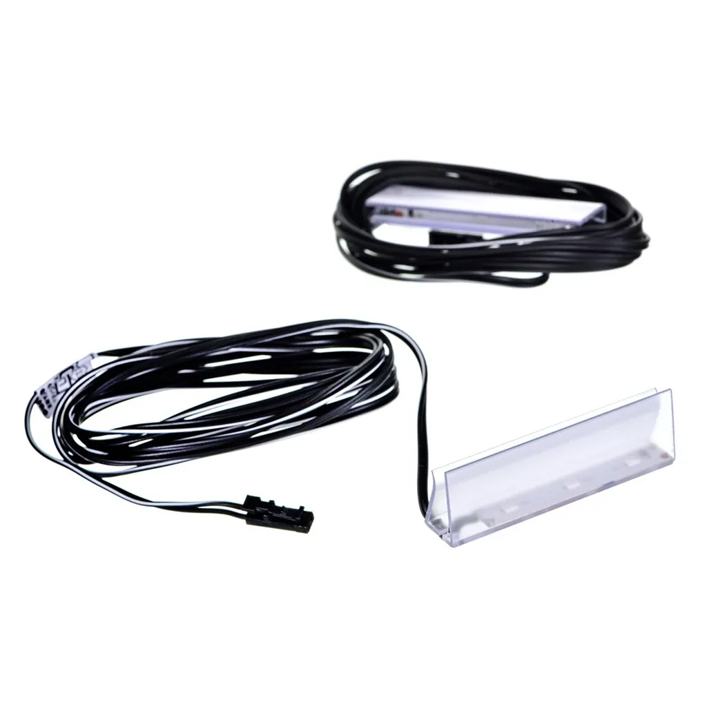Kit 2 Faretti LED Blu per Sottopensile e Vetrine | Montaggio Facile 12V - 4