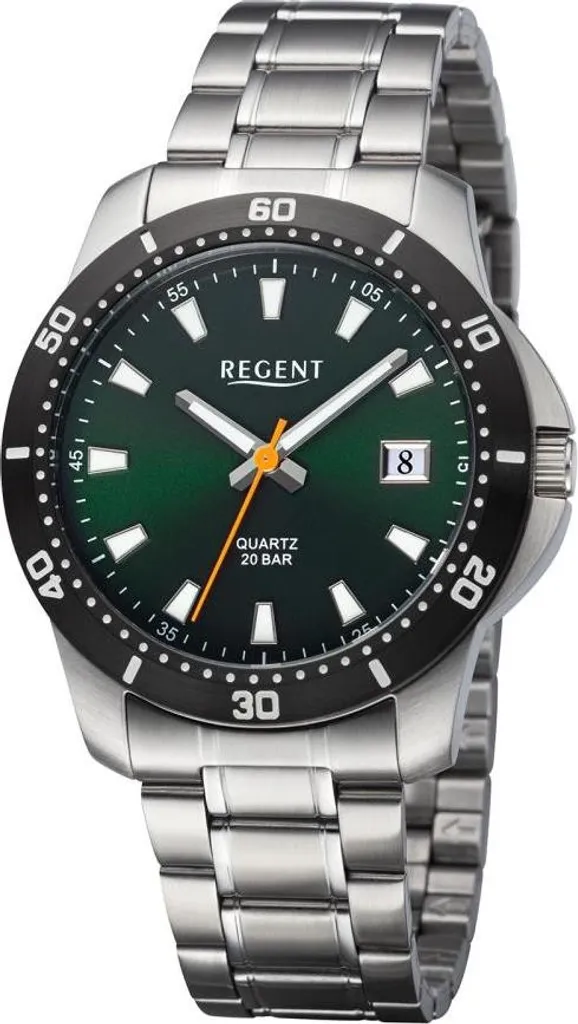 Montre Bracelet pour Homme Regent BA-754 avec Boîtier Acier Inoxydable