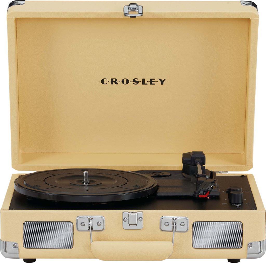 Crosley Cruiser Plus Bluetooth-Schallplattenspieler Beige Produktbild 