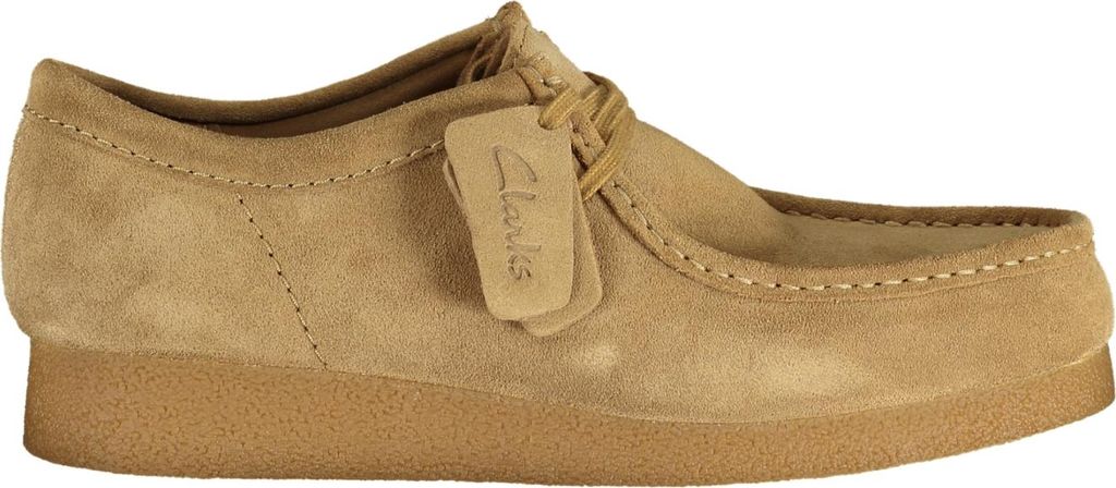 Clarks Wallabee Evo Wildlederschuhe, Beige 44 EU Produktbild 