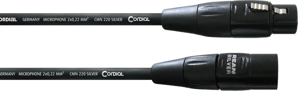 Cordial CIM 20 FM: Cavo Microfonico 20m XLR per Palco e Studio Professionali