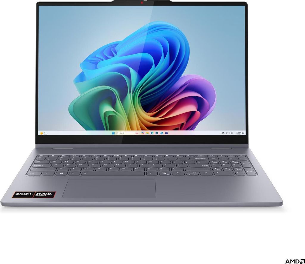 Lenovo IdeaPad 5 2-in-1 16AKP10, Luna Grey, 16 Zoll, Touch, WUXGA, IPS, AMD Ryzen AI 5 340, 16 GB, 512 GB