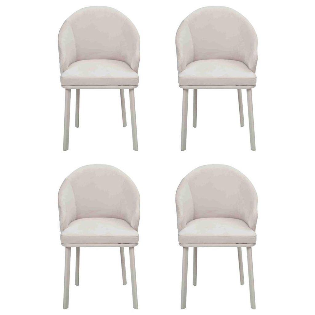 Esszimmerstuhl Weiß 4x Stühle Esszimmer Modern Stuhle Holz Design neu